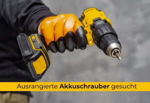 Akkuschrauber für Technikunterricht