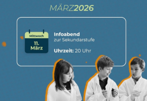 Infoabend zur Sekundarstufe | 11.03.26